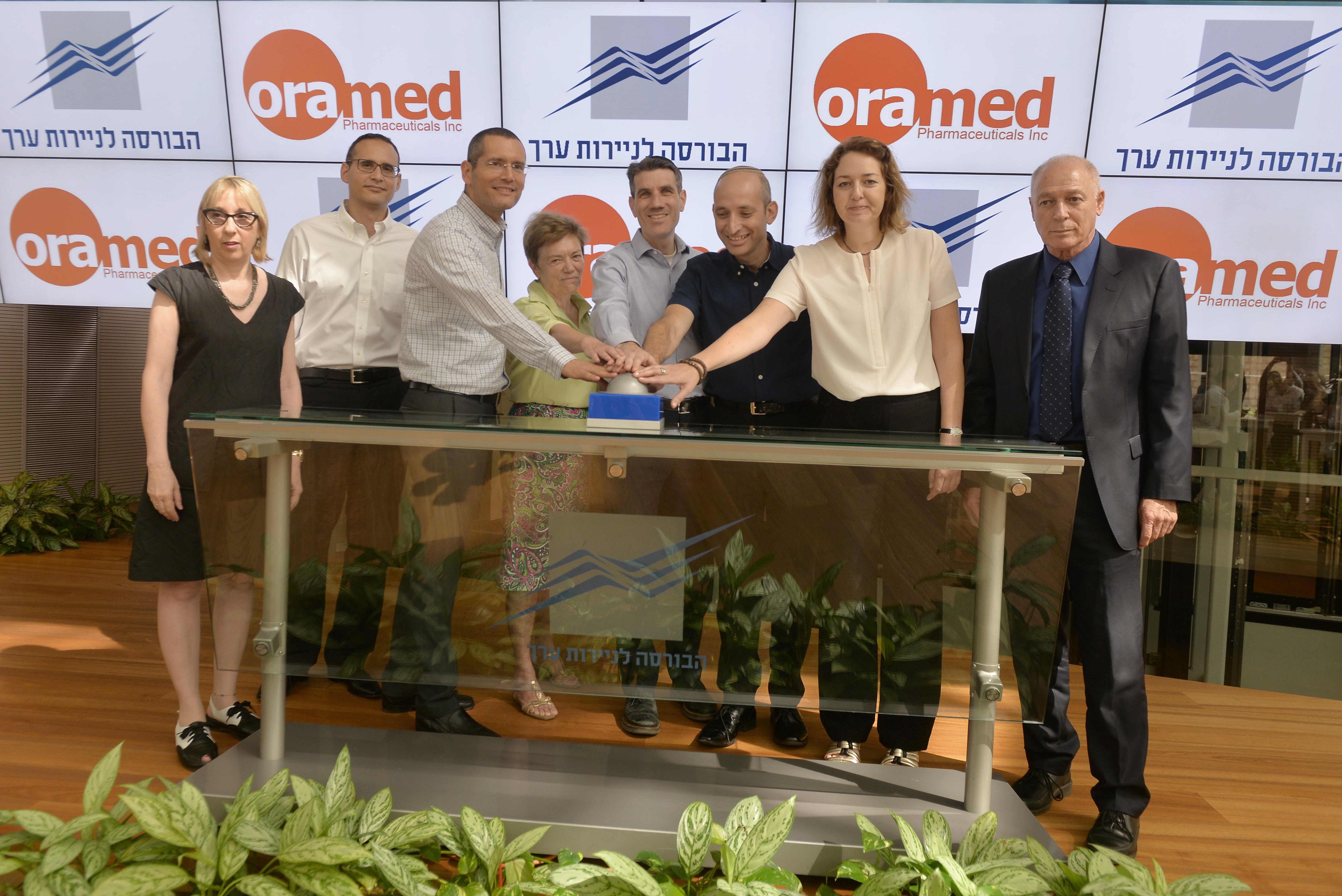 Oramed Management Opens Trading on the Occasion of Its Dual Listing 