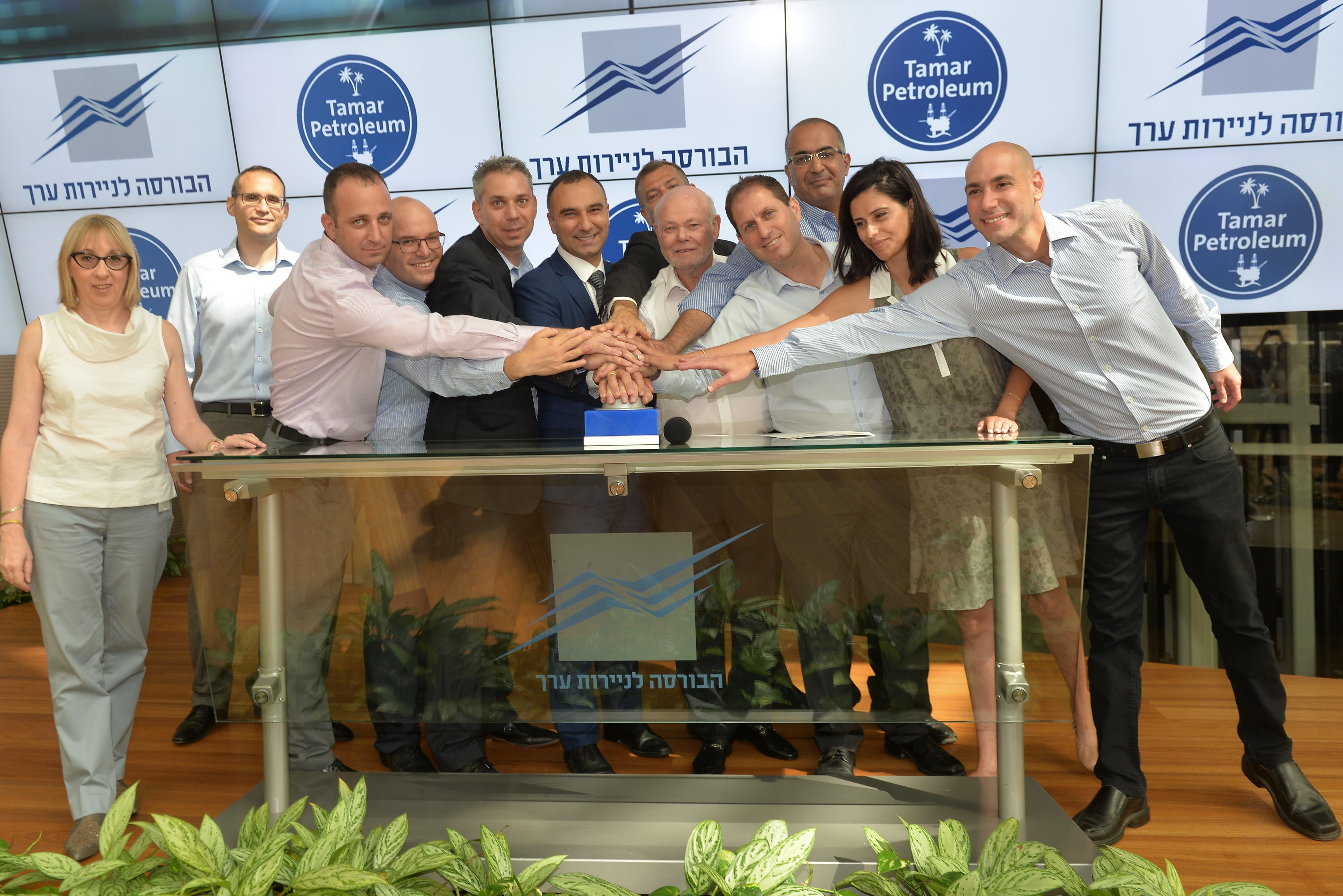 Tamar Petroleum Management Opens Trading on the Occasion of the Company's IPO on TASE 