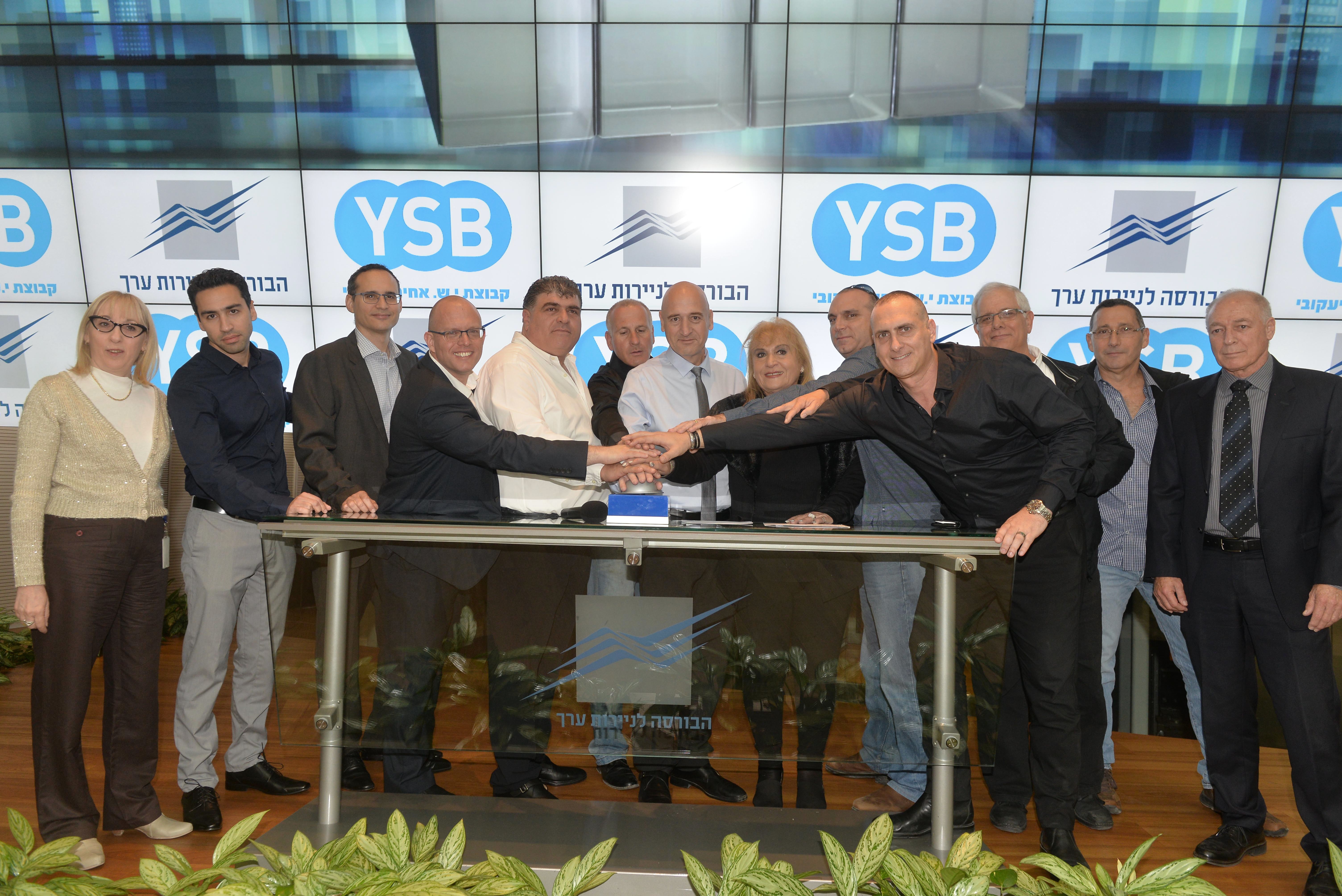 Yaacobi Brothers Group rang the bell to open trading on TASE
